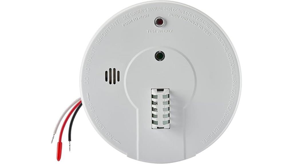 heat detector with battery