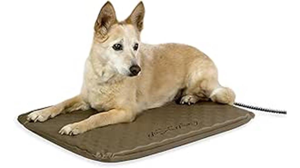 heated orthopedic pet bed