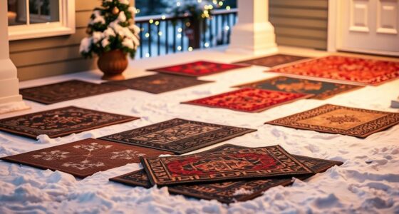 heated outdoor entry mats