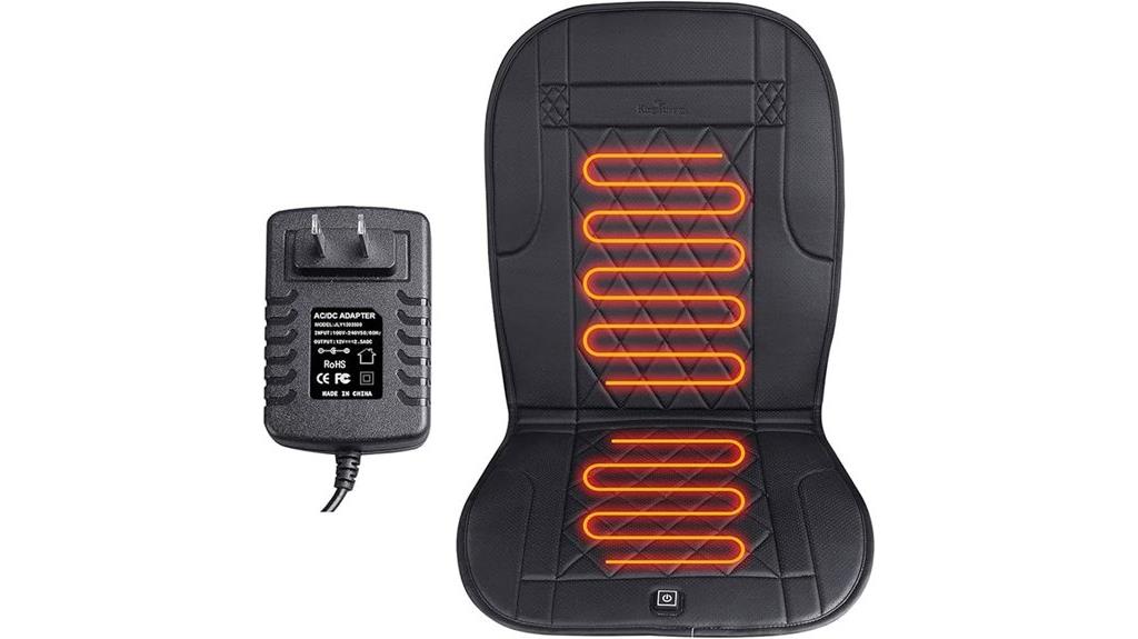 heated seat cushion for comfort