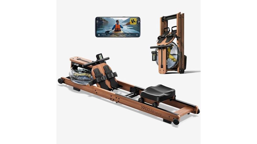 heavy duty foldable rowing machine