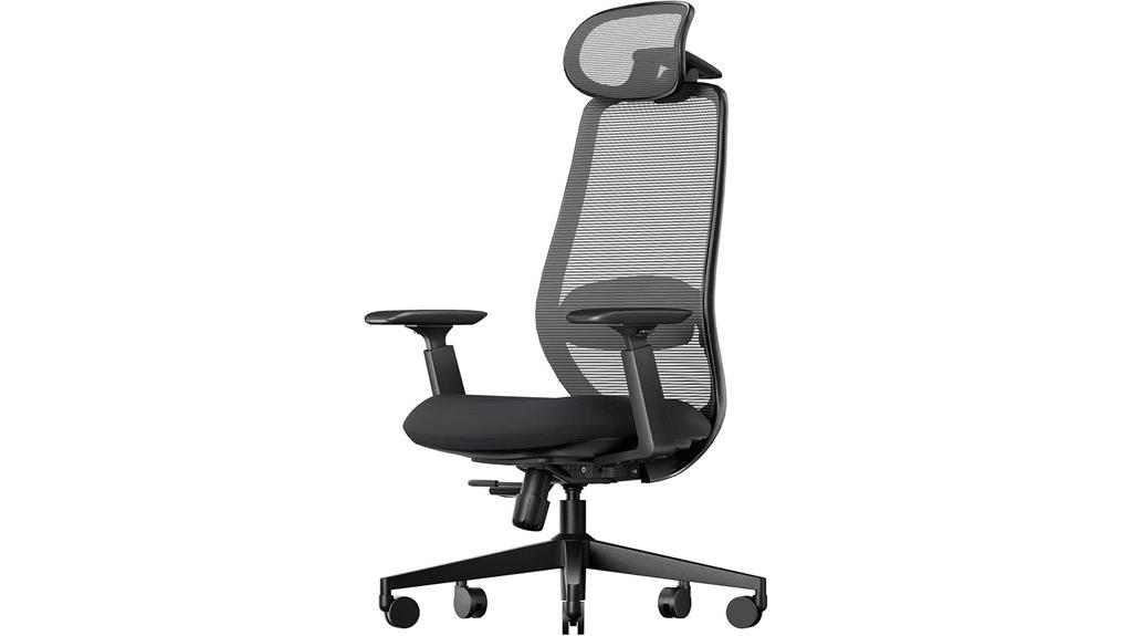 high back mesh office chair