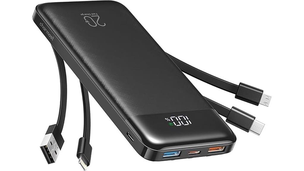 high capacity built in cables