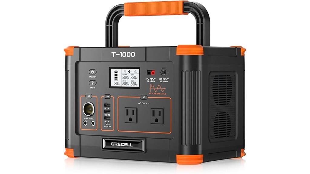 high capacity portable power station