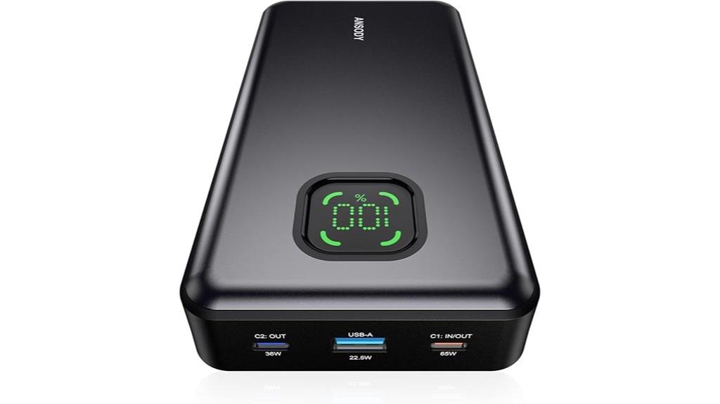 high capacity portable usb c