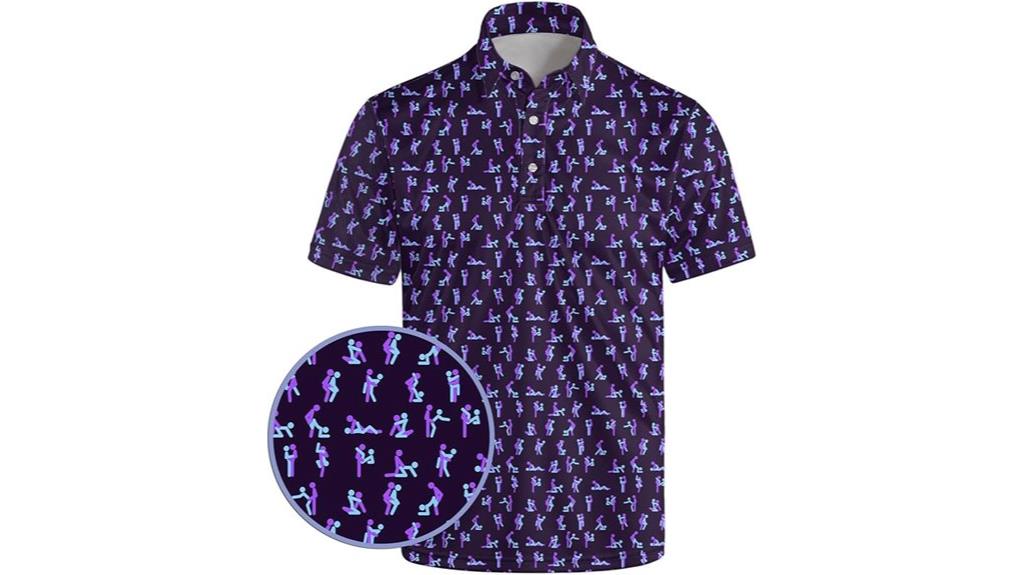 humorous men s golf polo