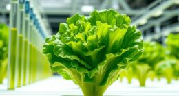hydroponic lettuce growth process