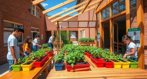 initiate school greenhouse program