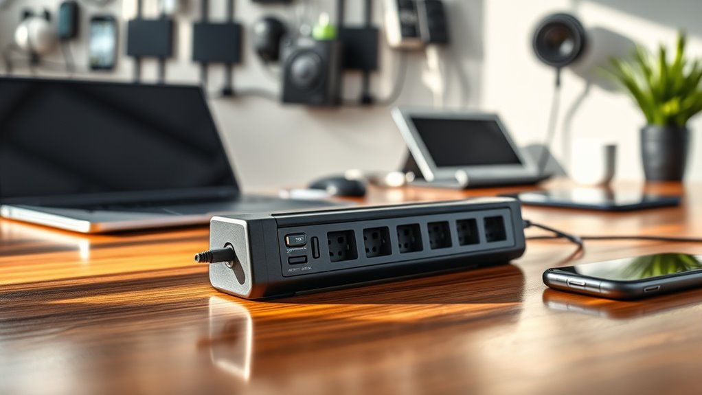 key surge protector features