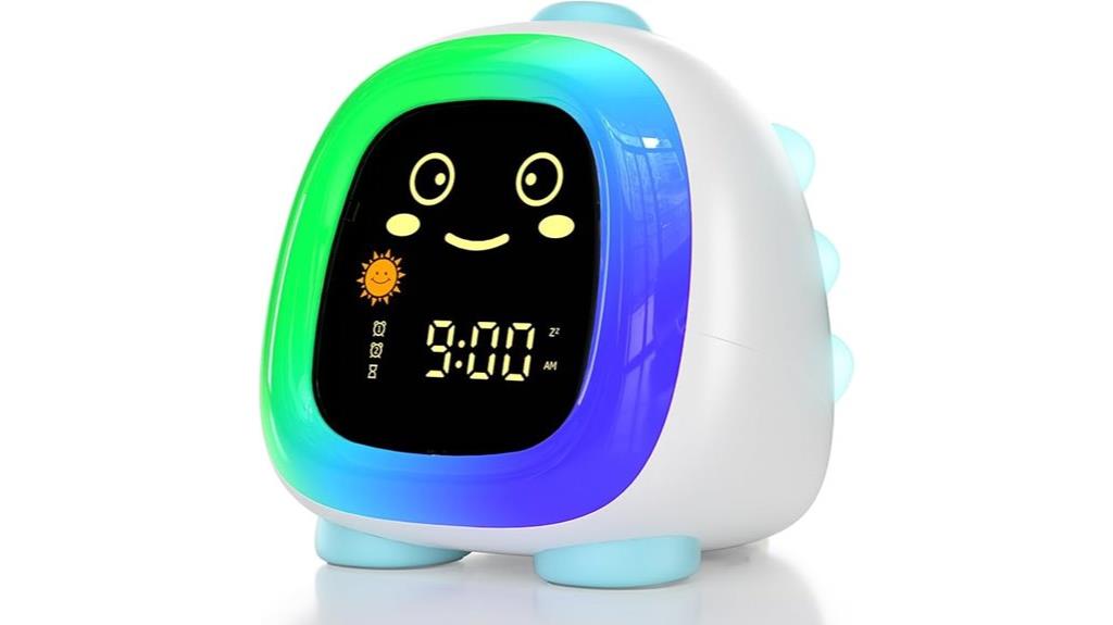kids colorful sleep clock