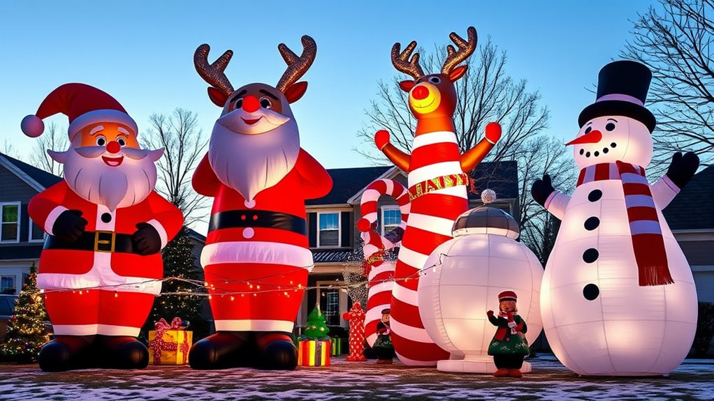 large christmas yard decorations