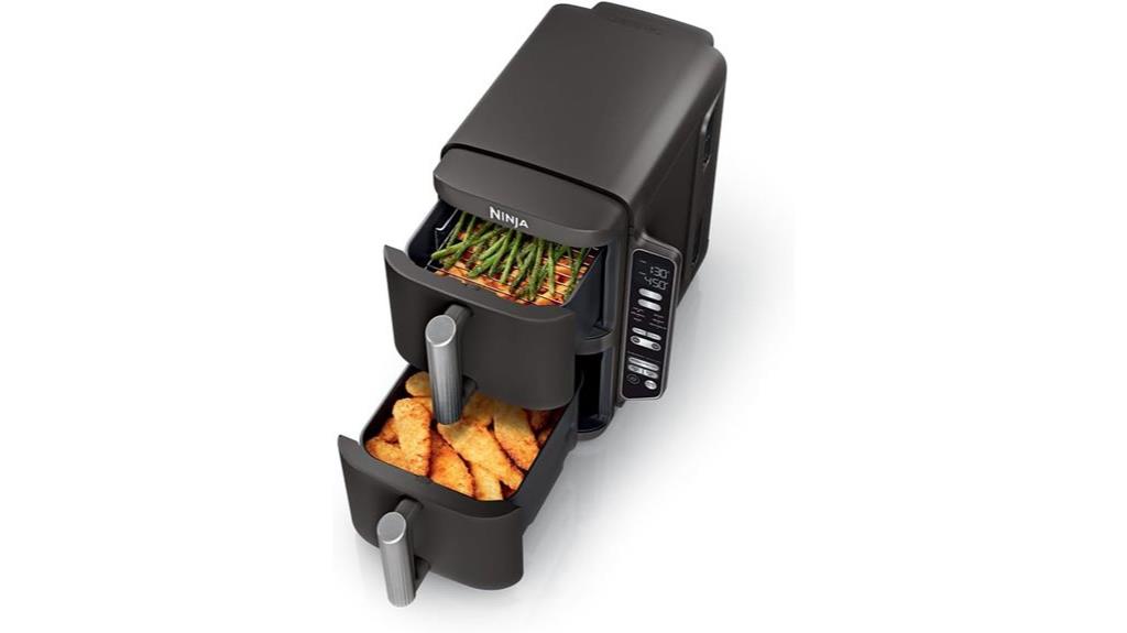 large double basket fryer