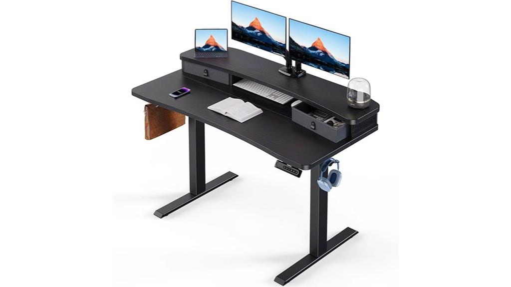 large electric desk
