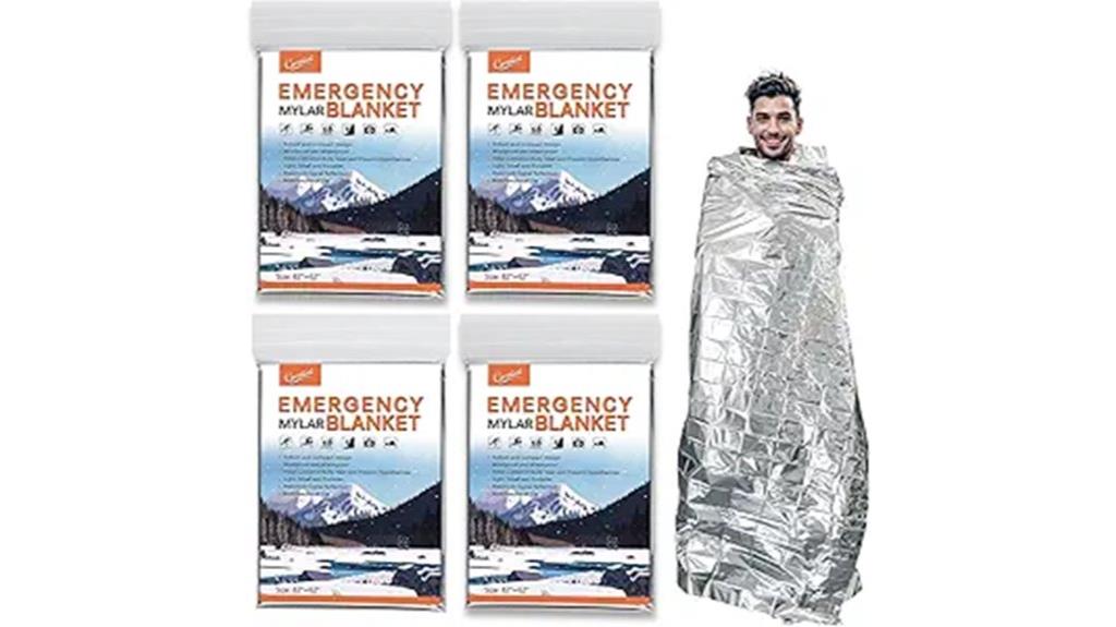 large emergency survival blankets