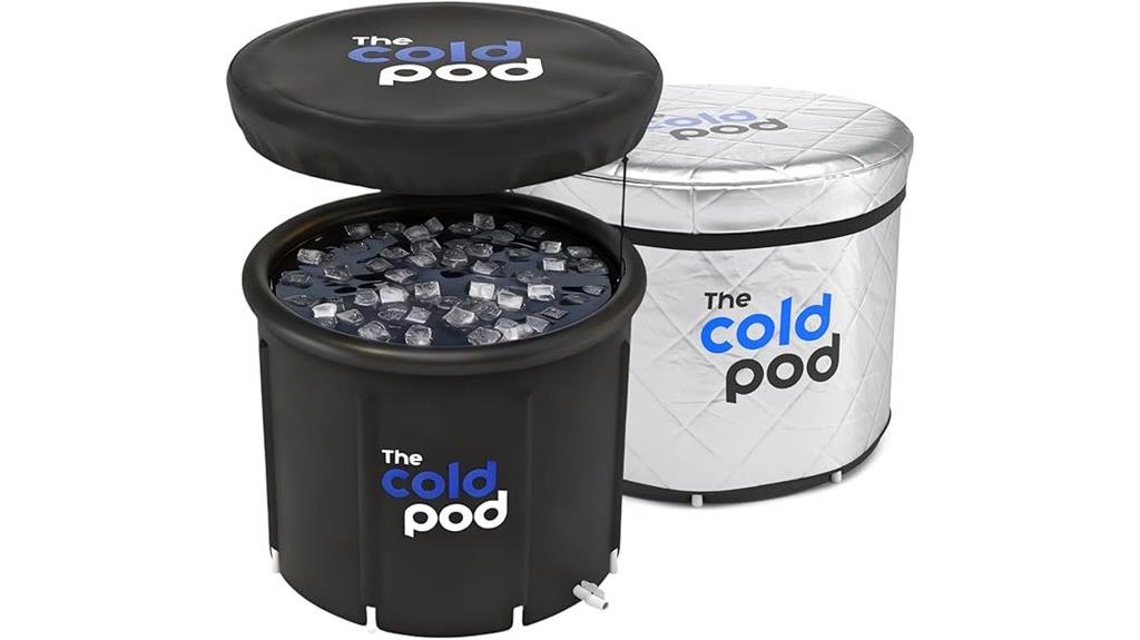 large insulated cold plunge