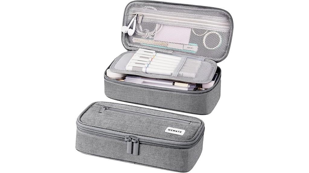 large stationery organizer case