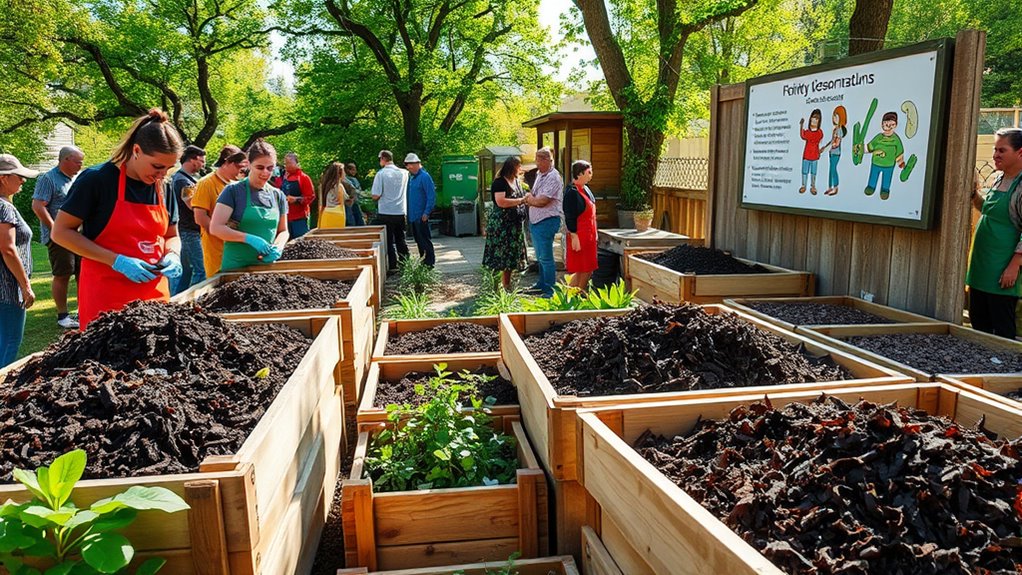 launching local compost initiatives