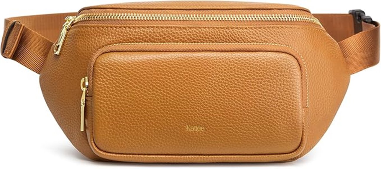 leather women s crossbody fanny packs