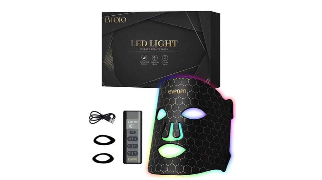 led skin rejuvenation mask