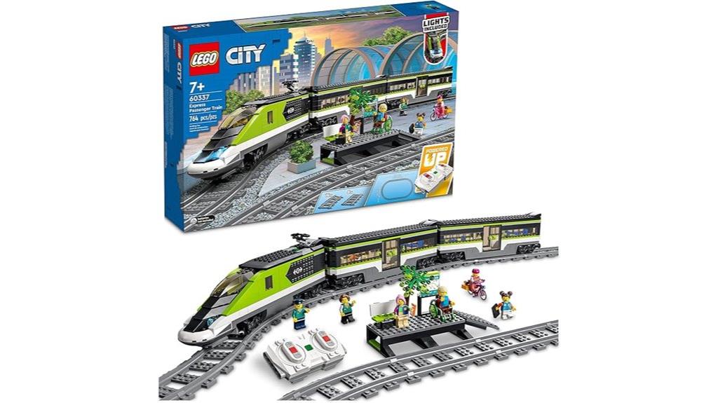 lego city passenger train