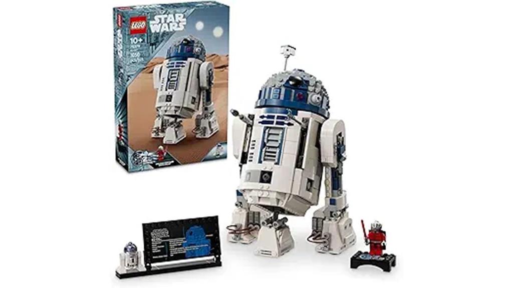 lego r2 d2 building set