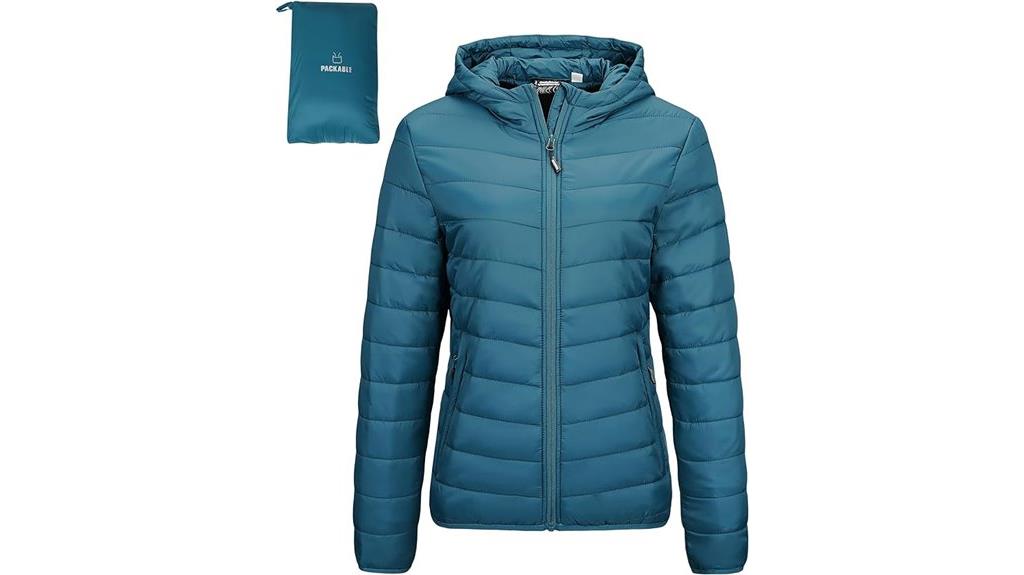 lightweight packable puffy jacket