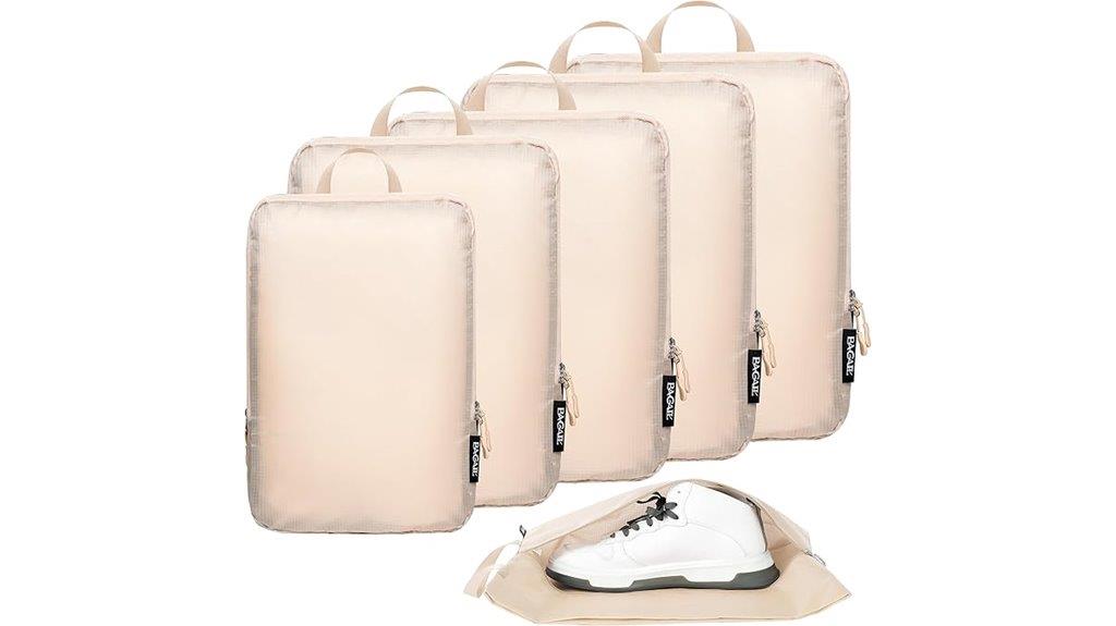 lightweight packing cubes