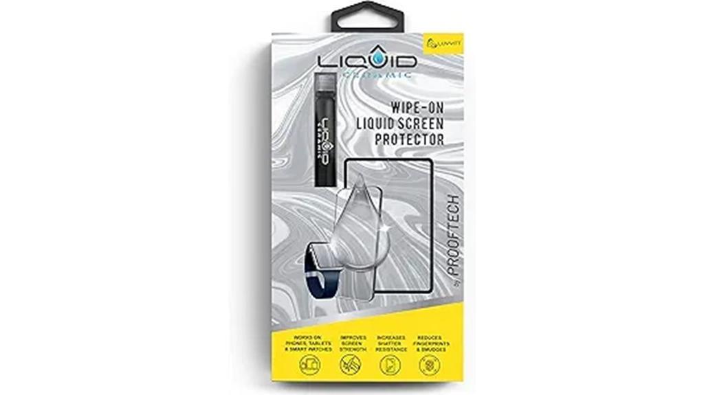 liquid ceramic glass protector