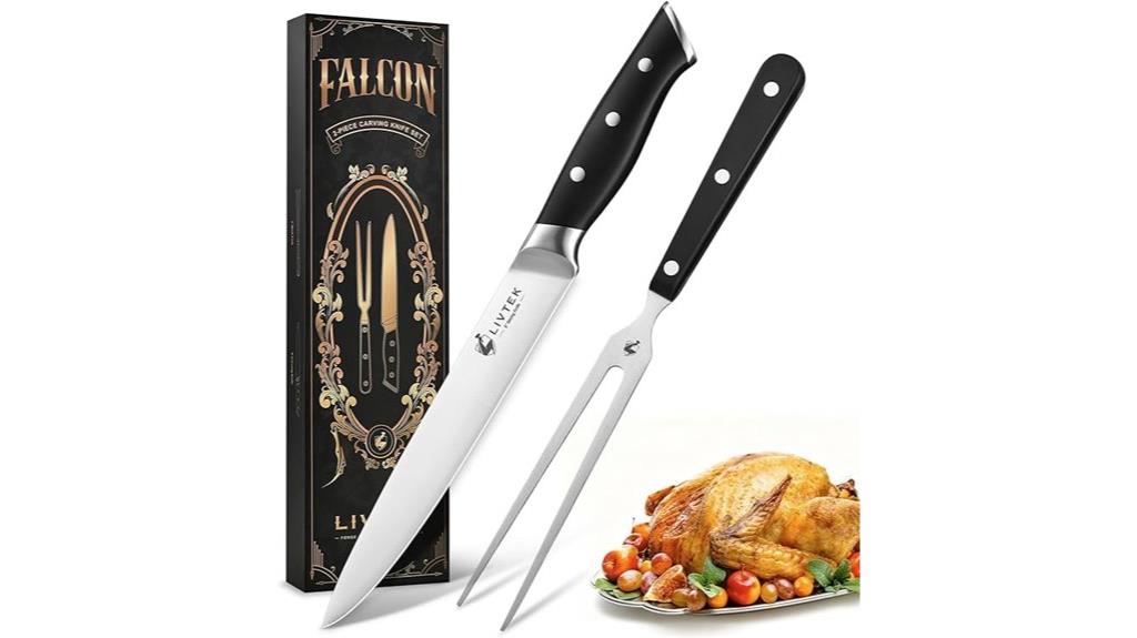 livtek carving knife set