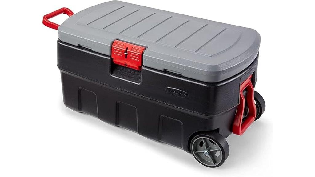 lockable 35 gallon storage bin