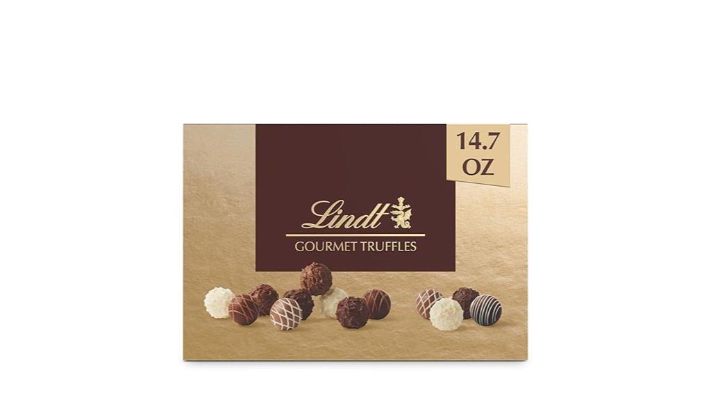 luxurious chocolate truffles gift