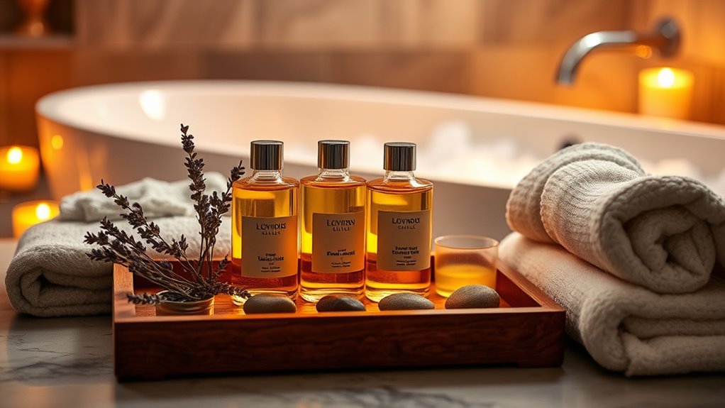 luxury bath product considerations