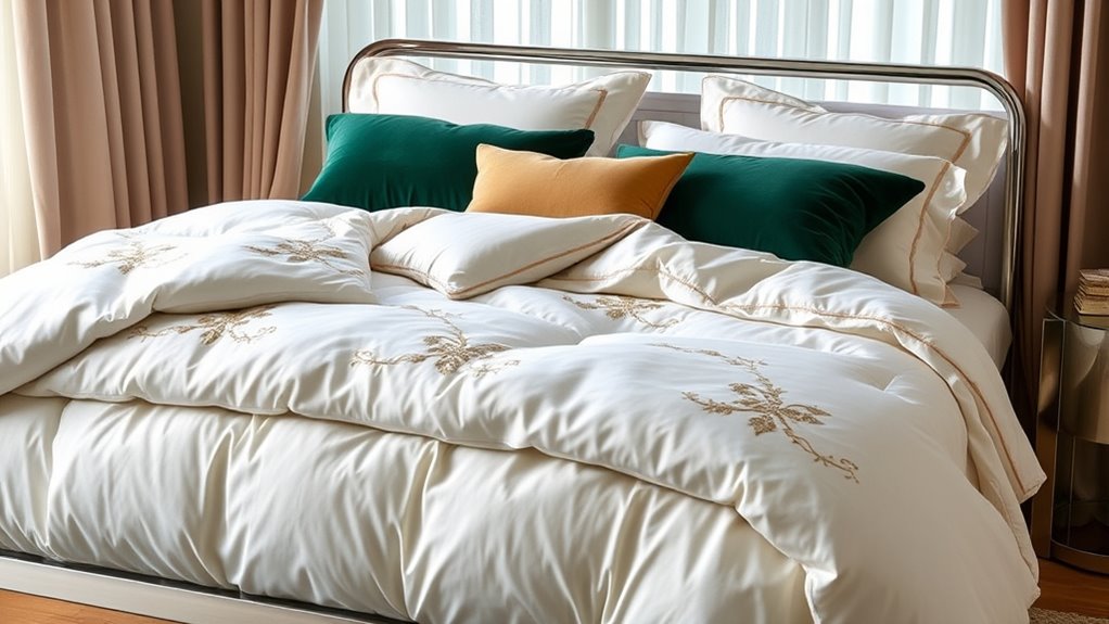 luxury bedding for better sleep