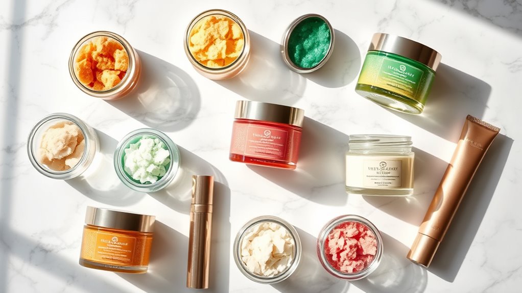 luxury body scrub sets