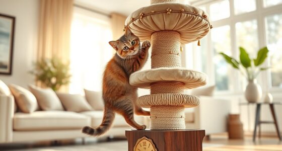 luxury cat scratching posts