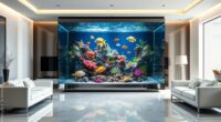 luxury home fish tank designs