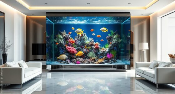 luxury home fish tank designs