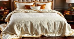 luxury king bed bedding
