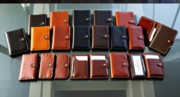 luxury leather passport sets
