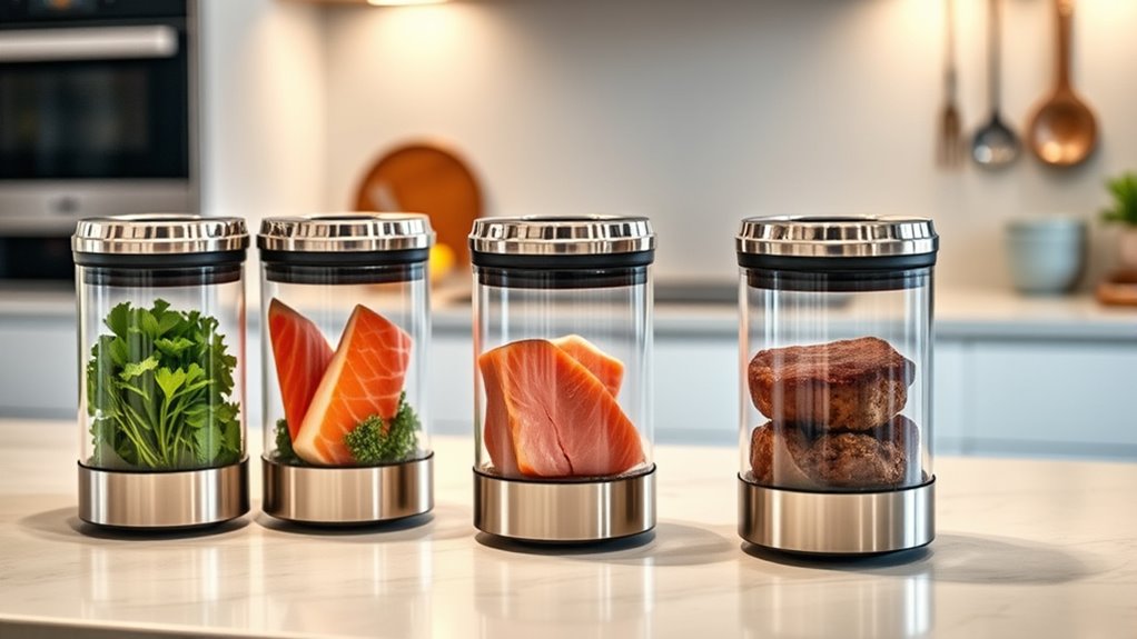 luxury sous vide equipment showcase