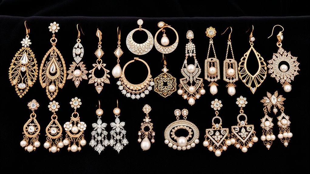 luxury statement earring collection