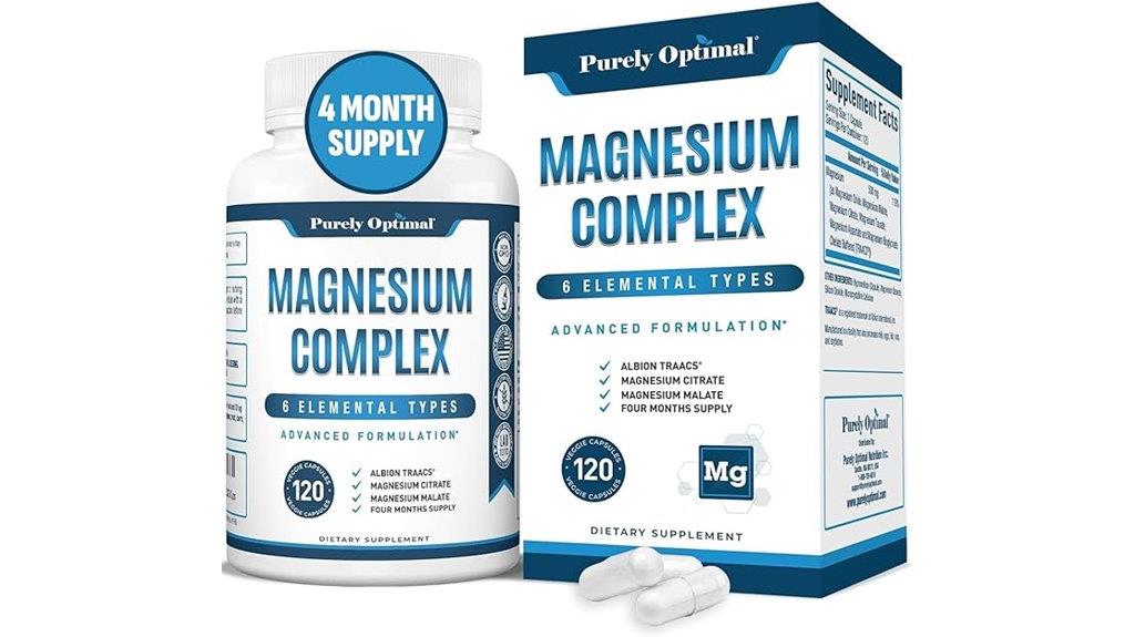 magnesium supplement 120 capsules