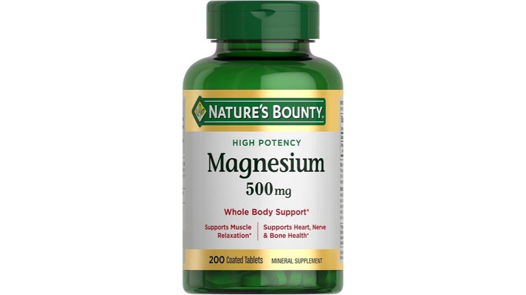 magnesium supplement tablets