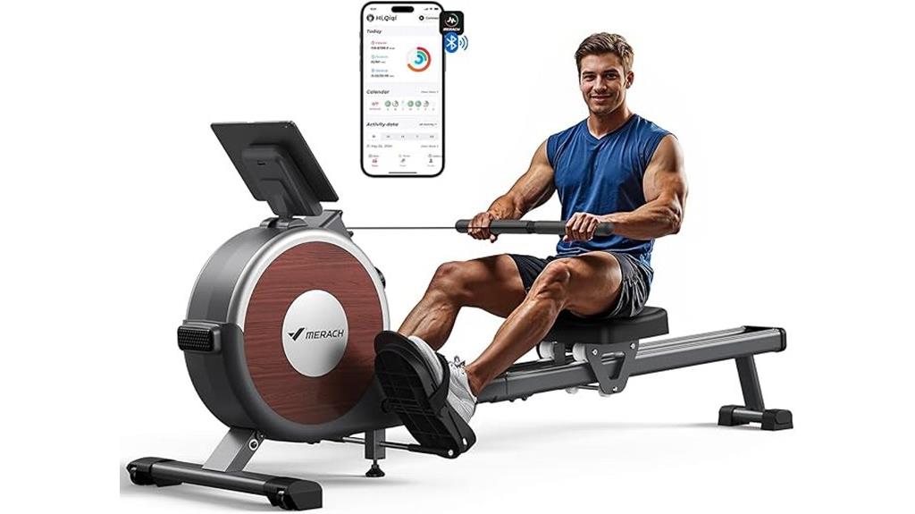 magnetic rowing machine capacity