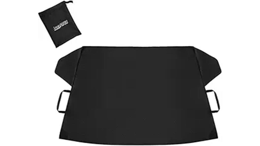 magnetic snow cover shield