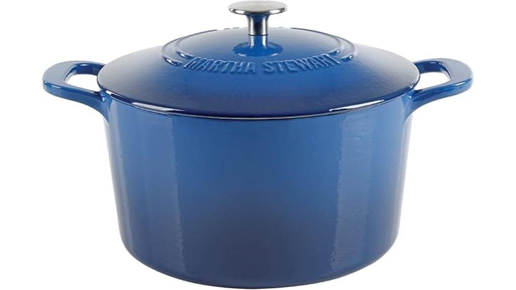 martha stewart enamel dutch oven