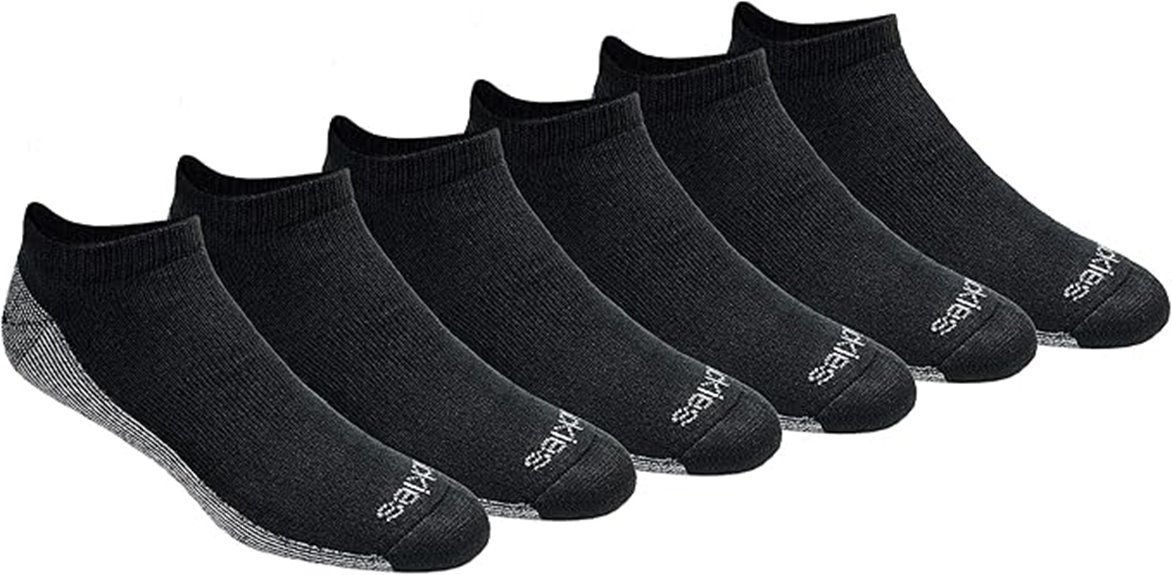 men s moisture wicking no show socks