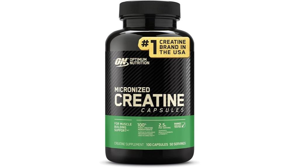micronized creatine capsules