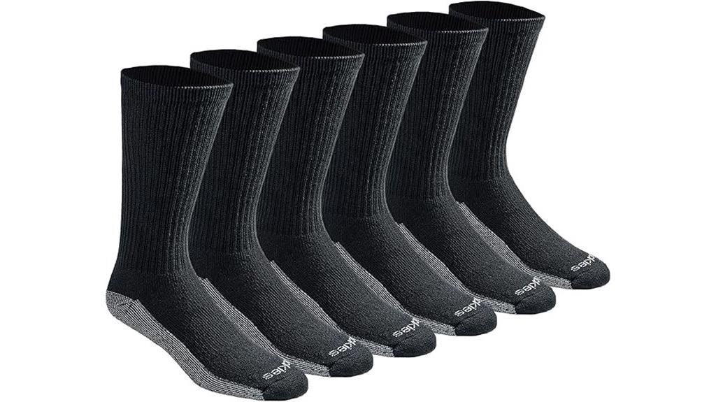 moisture wicking men s crew socks