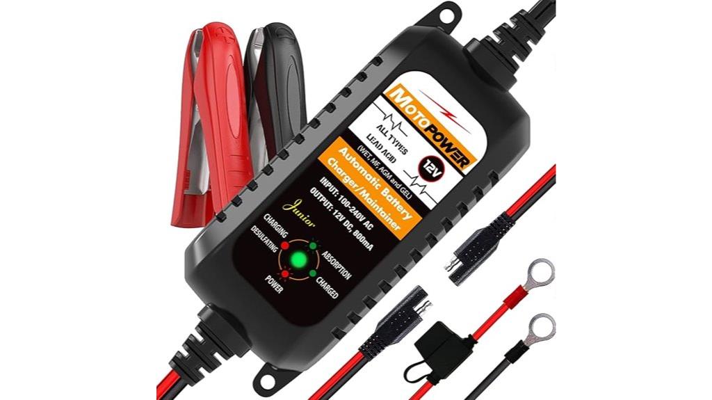 motorcycle battery maintainer charger